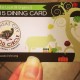 dining card